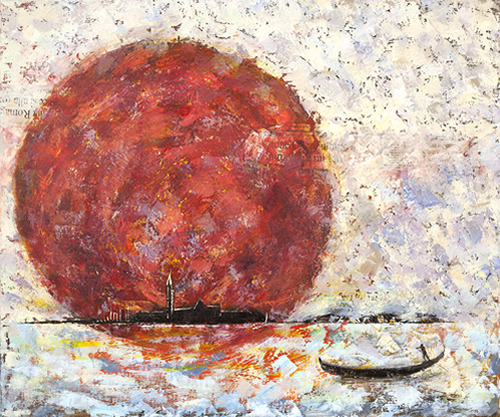 trip to Italy2 sunset of Venezia