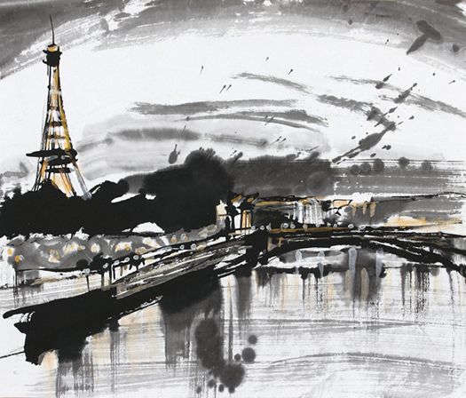 Paris 墨シリーズ　パリ