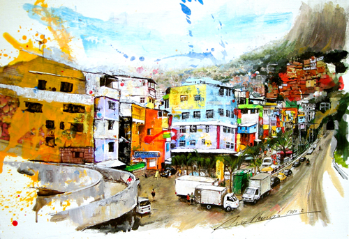 Favela by nao morigo
